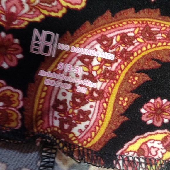 Floral Paisley Flare Pants - Picture 7 of 9